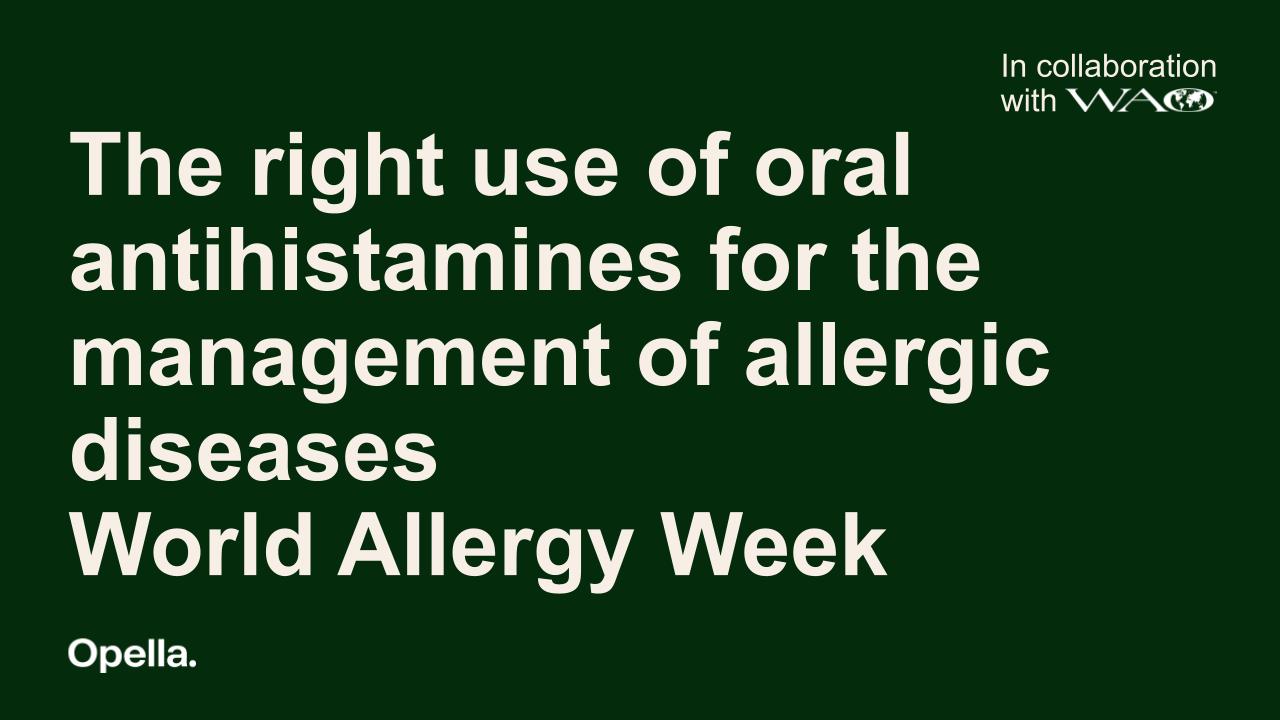 World Allergy Week